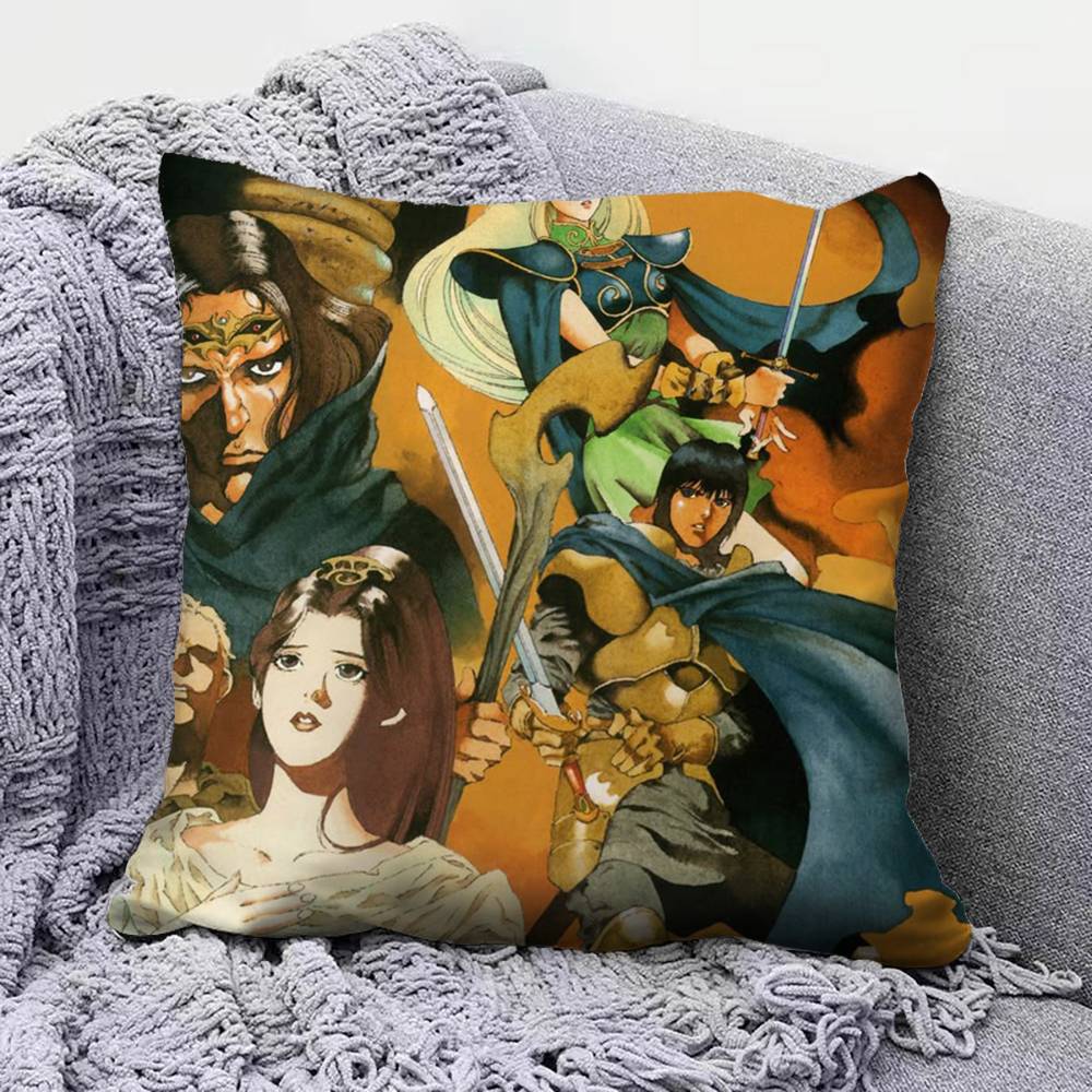 Record Of Lodoss War Anime Pillow Covers, Home Sofa Cushion Covers And Aecorative Custom
