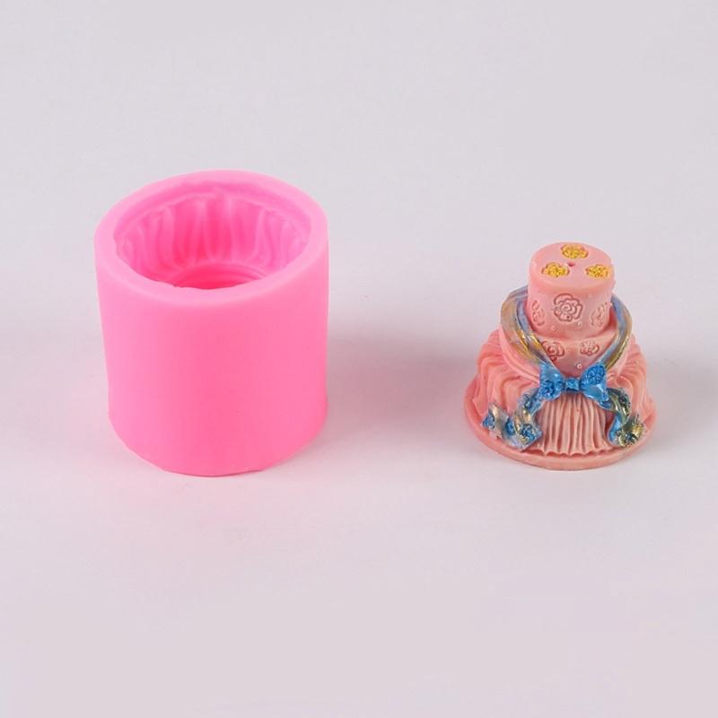 Cake Shaped Silicone Chocolate Moulds Baking Molds Fondant Mold Cake Decorating Tools Resin Moulds Silicone Material