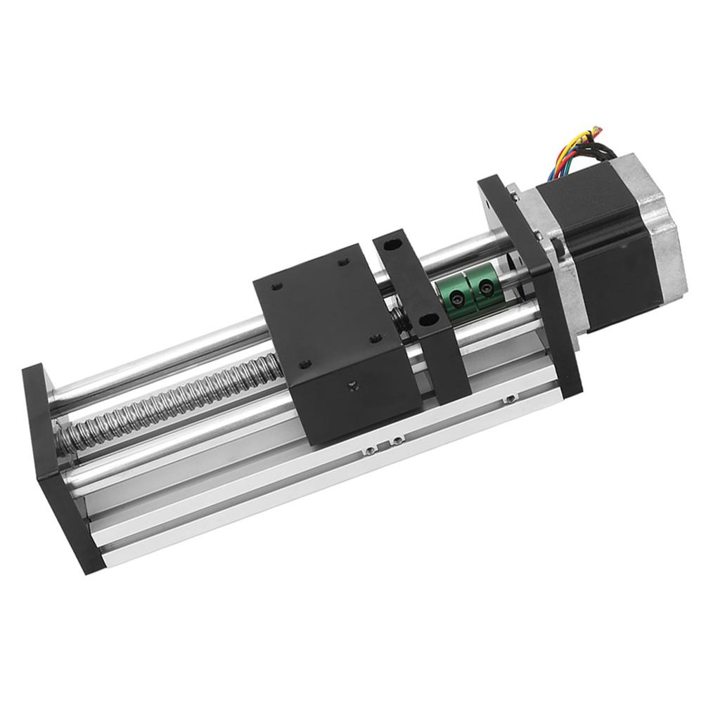 Double Shaft Screw Linear Rail with 57 Motor(Effective Stroke 200mm 1204 Screw Rod)