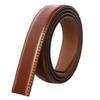 Pin Business Genuine Suit Adjustable Large Size Plain Light [BIGHAS] Men's Belt, 3.0cm, Type, Buckle, Leather, Belt, Size, Casual, (Belt 105, Brown)