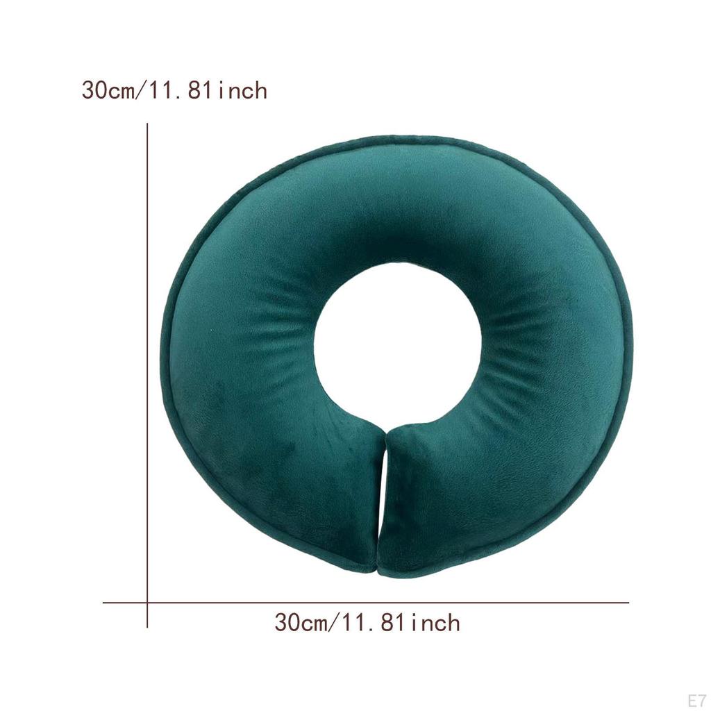 Face Down Pillow Breathable Headrest Massage Bed Comfort Memory Foam U Shape Neck