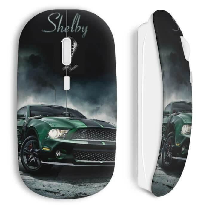 Souris sans Fil - Shelby - Ford - Noir - Compatible Mac et PC - USB