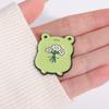 Creative Animal-shaped Frog Duck Rabbit Hedgehog Plant Series Metal Brooch For Fashionable Decoration
