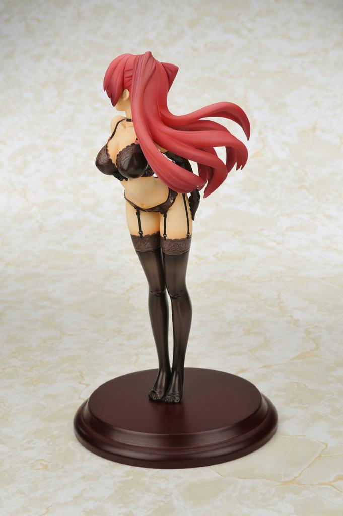 Сердце Косака Тамаки Черное нижнее белье масштаб ПВХ раскрашенная готовая версия "To 2". (1/8 продукта)