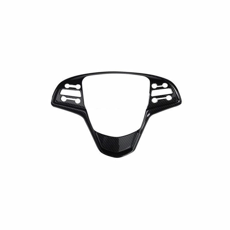 13-2019 Carbon Fiber Steering Wheel For Cadillac ATS-V ATS Button Panel Trim