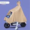 Electric Vehicle Raincoat, Motorcycle Rain Poncho, Long Version Full-Body Rain Protection for Electric Vehicles, Single/Double Person Oversized