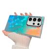 Чехол для телефона Samsung S24 Ultra с лазерным рисунком Cross Laser IMD для S23 Plus/A25