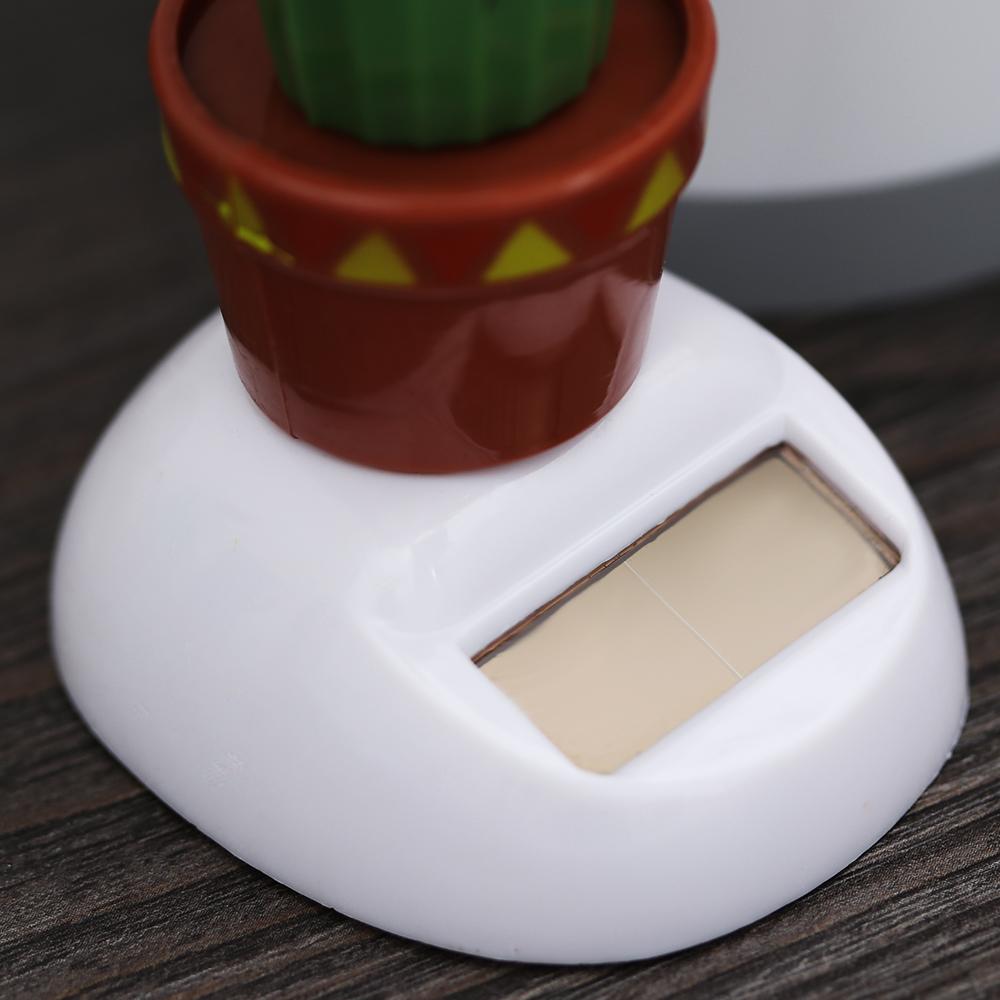 Cute Home Ornament Gift Shaking Moving Flip Flaps Toy Solar Powered Swing Dancing