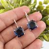 London Blue Topaz 925 Solid Sterling Silver Earrings, Handmade Gemstone Earrings Jewelry, Gifts For Wife Brand New Earrings