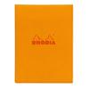 RHODIA PU Leather Memo Pad with Cover Orange RHODIA Sheets 5mm RHODIA Cf13pucvor No.13 (A6) (Block No.13 Orange/80 Grid)