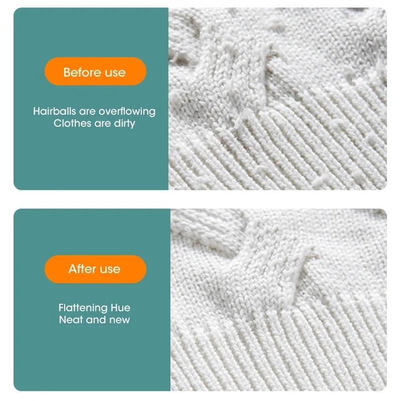 Портативная машинка для удаления катышков Мини беспроводной удалитель ворса для одежды Электрическая машинка для удаления катышков с вязаной ткани Инструмент для ухода за одеждой USB