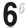 House Door Number Punch Free Self-adhesive Rustproof Corrosion Resistant Easy Installation Garden Door Address Number