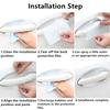 AABHW1 TPU Car Door Handle Protection Stickers for Cadillac Escalade CTS ATS SRX Deville BLS XT4 XT5 XT6 STS XTS SLR XLR CT4 CT5 CT6