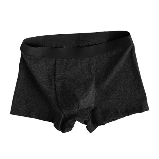 Мужские боксеры, эластичные, мягкие, со средней талией, антисептические, однотонные, дышащие, U-образные, выпуклые, бесшовные, мужские трусы больших размеров, нижнее белье