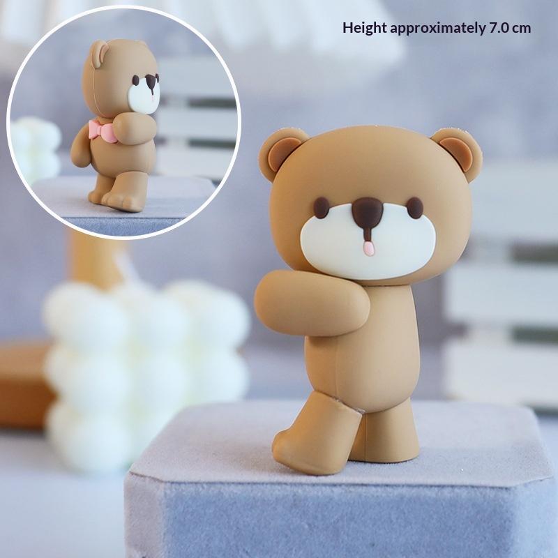 Blue Pink Hot Air Balloon Cake Topper Gender Reveal Party Cake Decoration Kids Boy Girls Birthday Party Supplies Baby Shower