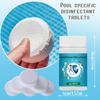 Swimming Pool Disinfectant Tablets, Effervescent Tablets, And Trichlorine Disinfectant 50pcs