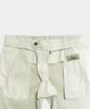 BIRBANTE Natural Garment-Dyed Stretch Pants - Ecru