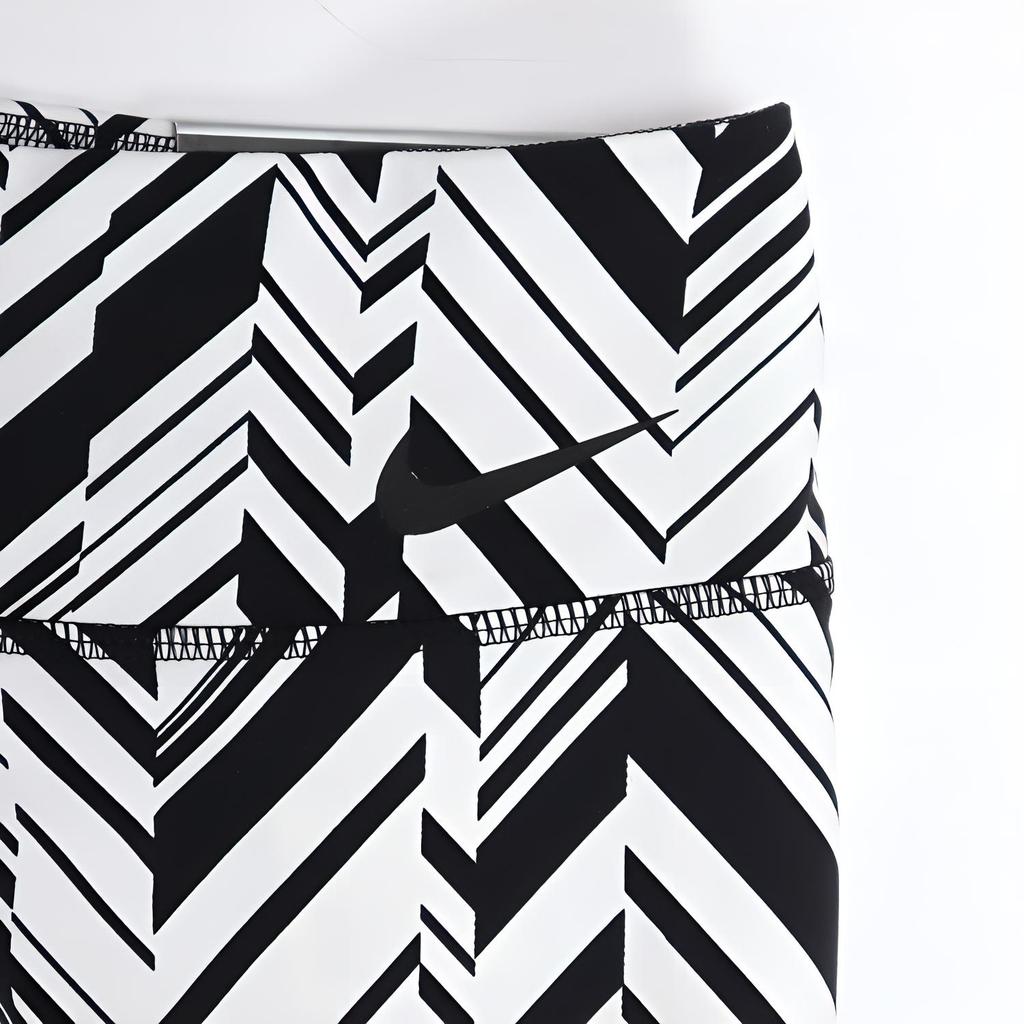 Nike Распечатанные повседневные эластичные спортивные брюки женские брюки белые 642525-100