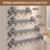 5/6/7/8-Hook Suction Door Cup Hook Waterproof Hanging Coat Rack  Bathroom