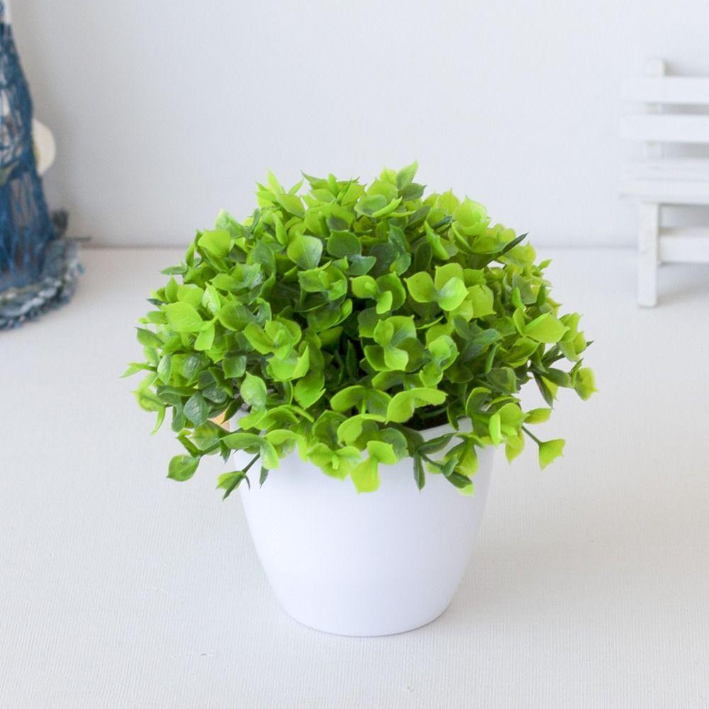 Non-fading Home Decor Eucalyptus Greening Table Centerpieces Energetic Decorative Plant