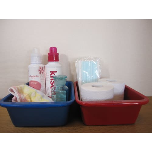 TRUSCO Parts Box Deep Effective Inner Dimensions 470X280X113 Blue K-2-B