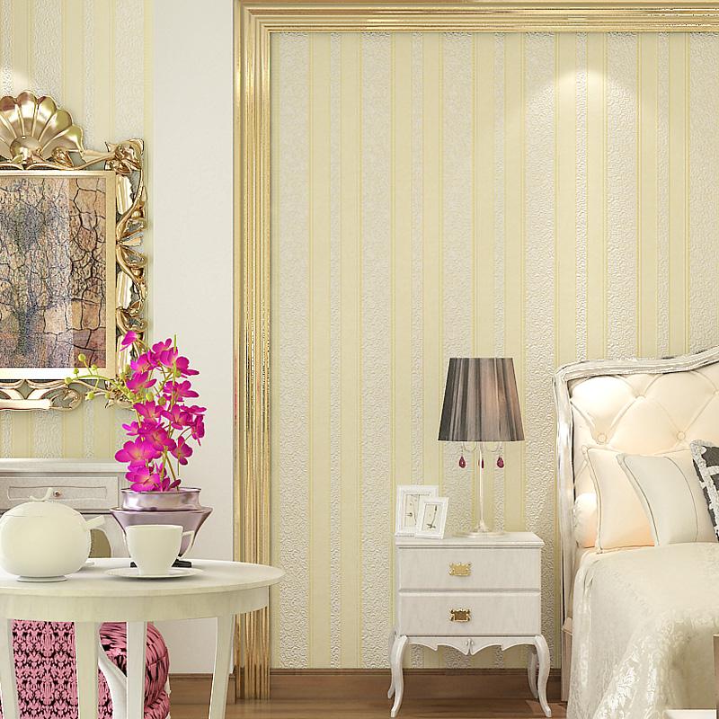 Beibehang Фреска Металлический Глиттер Белый Серебристый Широкая Полоса Современные Обои Рулон Облицовка Стен для Фона Обои Домашний Декор