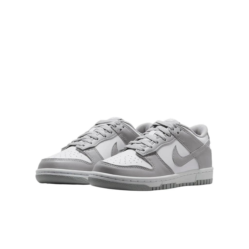 Nike Dunk Low GS Light Smoke Grey Kids Sneakers White FB9109-123