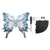 Butterfly Corner Shelf Aesthetic Display Multifunctional Wooden Butterfly Storage Mounted Shelf for