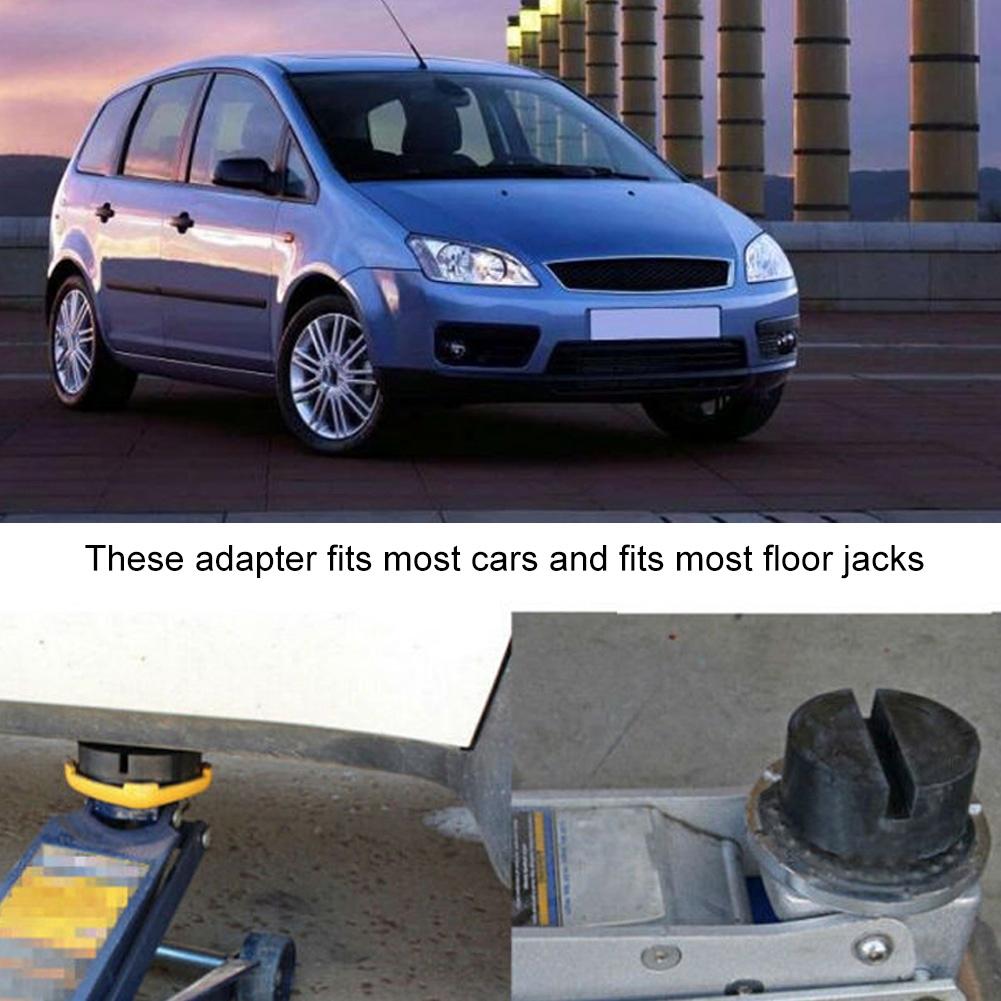 Popular Practical 6CM Black Groove Jack Disk Rubber Pad Pinch Weld Side Rubber Cushion