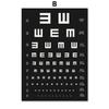 Visual Acuity Eye Exam Chart Posters and Prints Vision Test Tables Canvas Painting Classroom Study Wall Art Picture Decor Cuadro