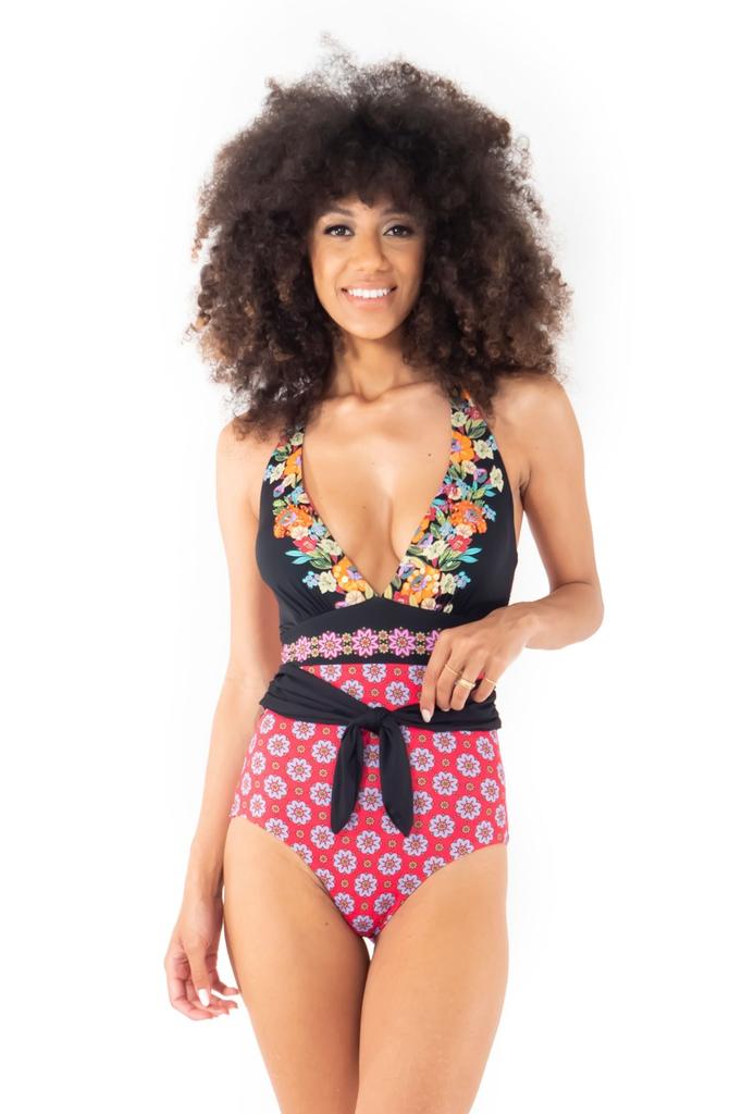 Купальник слитный с уплотнённой чашкой Vacanze Italiane (78749)