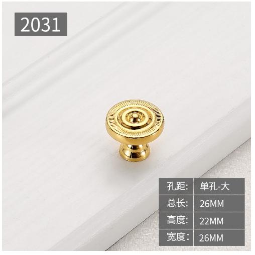 Zinc Alloy Pearl Gold Cabinet Knobs Kitchen Door Handles Drawer Cupboard Door Handle Cabinet Handles for Furniture Hardware