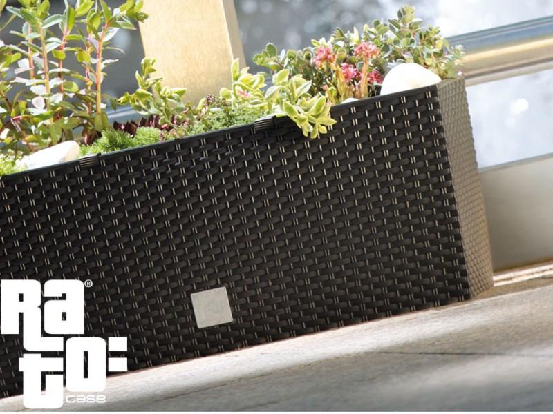 RATO Case DRTC500 Self-Irrigation Flowerpot | Anthracite