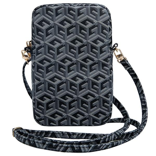 Guess Torebka Guwbzpgcspgk Czarny/Blackzip Gcube Bottom Stripe