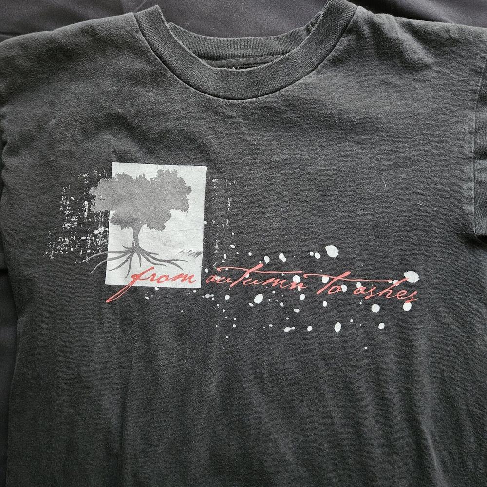 From Autumn to Ashes Band Music Black T-shirt Cotton S5XL