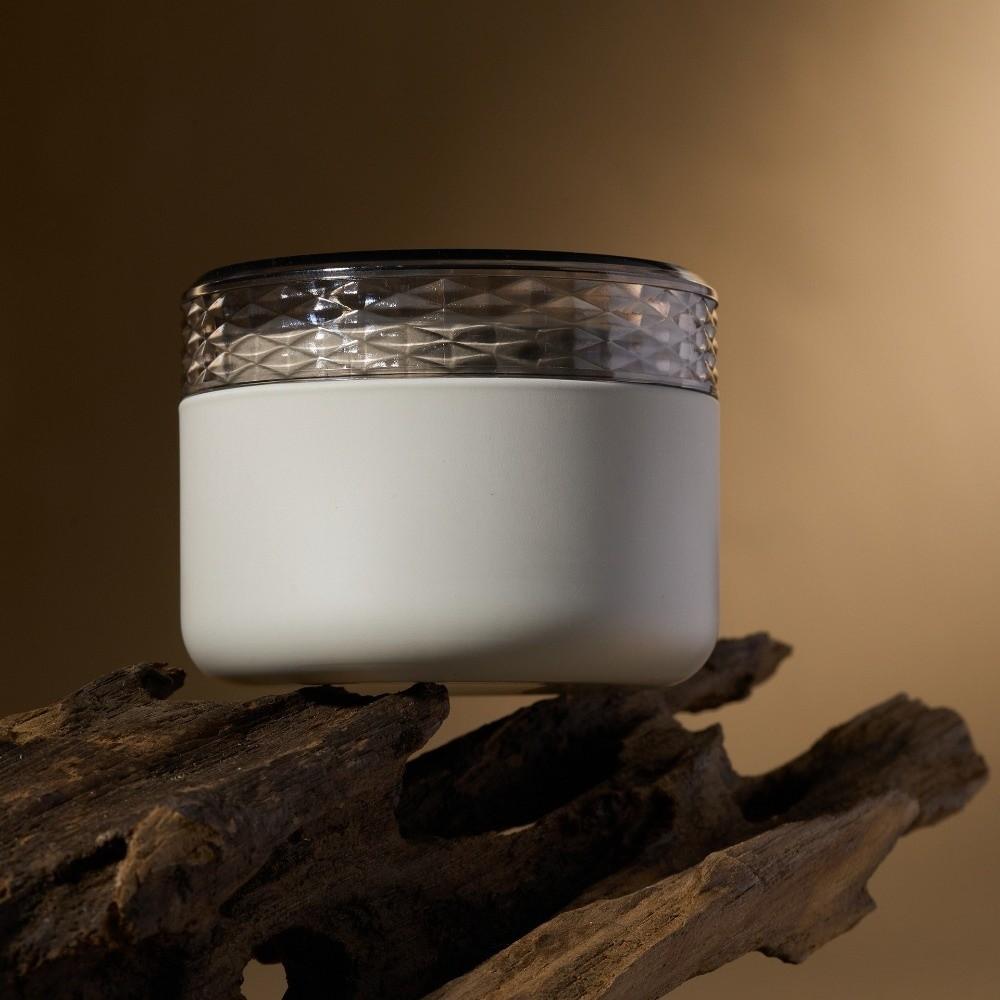 2PCS Tinplate Tea Packaging Cans Acrylic Lid Empty Tea Tin Can Durable Mini Tea Jar  Food Storage