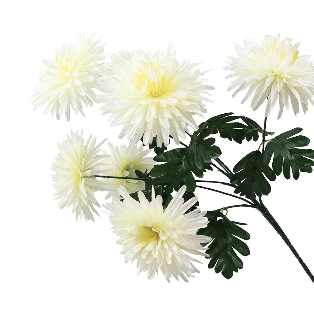 7Head Artificial Flower DIY Flower Silk Chrysanthemum Bouquet Worship Supplies Floral Arrangement Flowers Bouquet