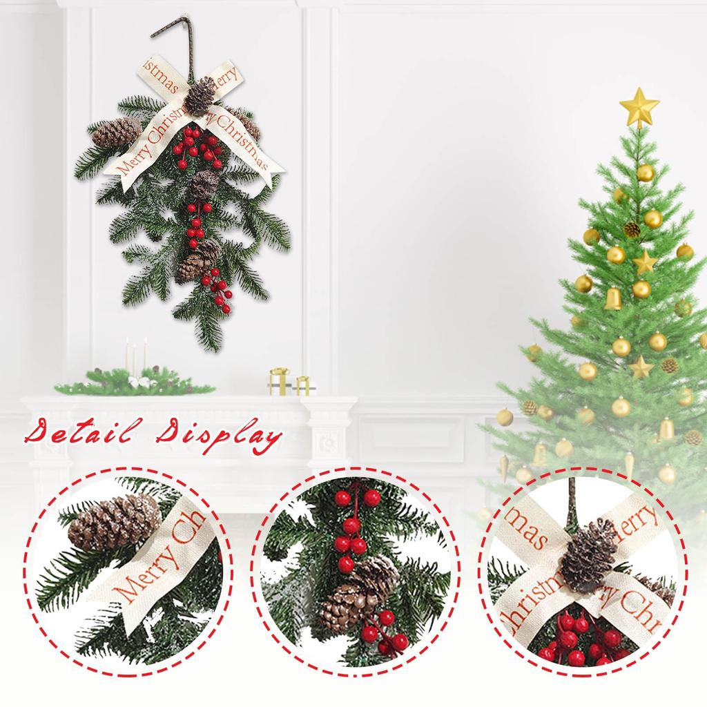 Christmas Decorations Christmas Needles Hanging Wall Door Hanging