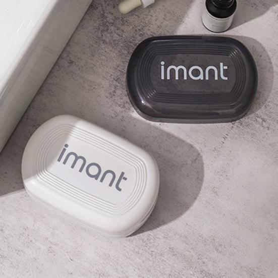 Дорожная коробка для мыла, утолщенный дренажный лоток для сбора воды, портативный легкий домашний поднос для мыла в отеле, уличный носок, тарелка для ванной комнаты, чехол для хранения мыла