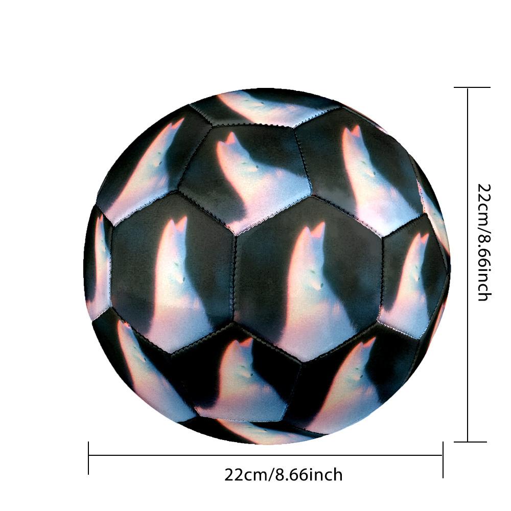 1pc Fox Size 5 Soccer Ball Professional Match Training Football Indoor &Outdoor Sports Ball Lightweight Durable c6559