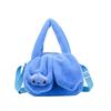 Adorable Plush Cartoon Coin Purse For Girls Stylish Casual Shoulder Bag For Kids