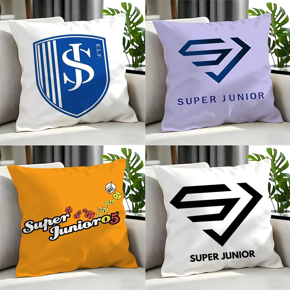 kpop Super Junior Cushion Cover Cushion Cover Set Pcs x x x Pillowcase Decorative Sofa Home Decor