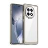 Чехол для телефона OnePlus Ace 5 5G/OnePlus Ace 5 Pro 5G WANLONFENG Серия XC TPU Акриловая крышка с закаленным стеклом (Большое отверстие для линзы)