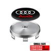 For Audi B5 56/60/65/68mm 4Pcs Car Wheel Hub Caps Emblem Stickers Decoration for AUDI A3 A4 A5 A7 A8 A1 R8 TT Q3 Q5 Q7 S3 S4 S5 S6 Sline RS