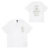 Short Sleeve T-Shirt Couples Street Style Letter Print Loose Fit Breathable Top