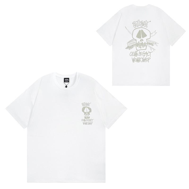 Short Sleeve T Shirt Couples Streetwear Casual Tee Letter Print Loose Fit Breathable