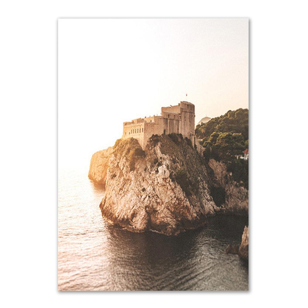 Reed Landscape Dandelion Elk Canvas Poster Nordic Style Wall Art Print Canvas Painting for Living Room Bedroom Pictures Decor