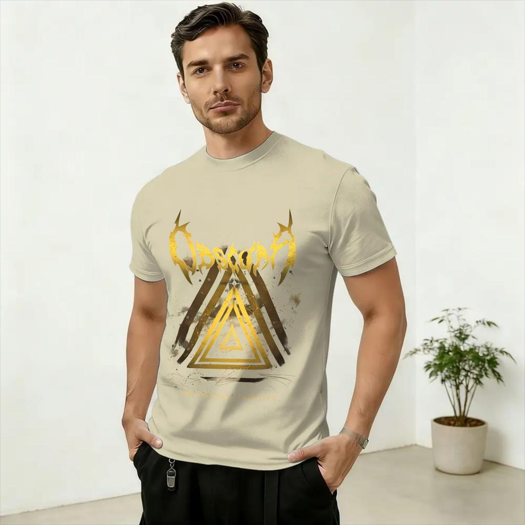Funny Obscura Akroasis TShirt for Unisex Crewneck 100 Cotton T Shirt Short Sleeve Tee Shirt Plus Size Tops