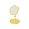 Sunflower-Shaped Portable Makeup Mirror for Girls' Dressing Table and Dormitory
