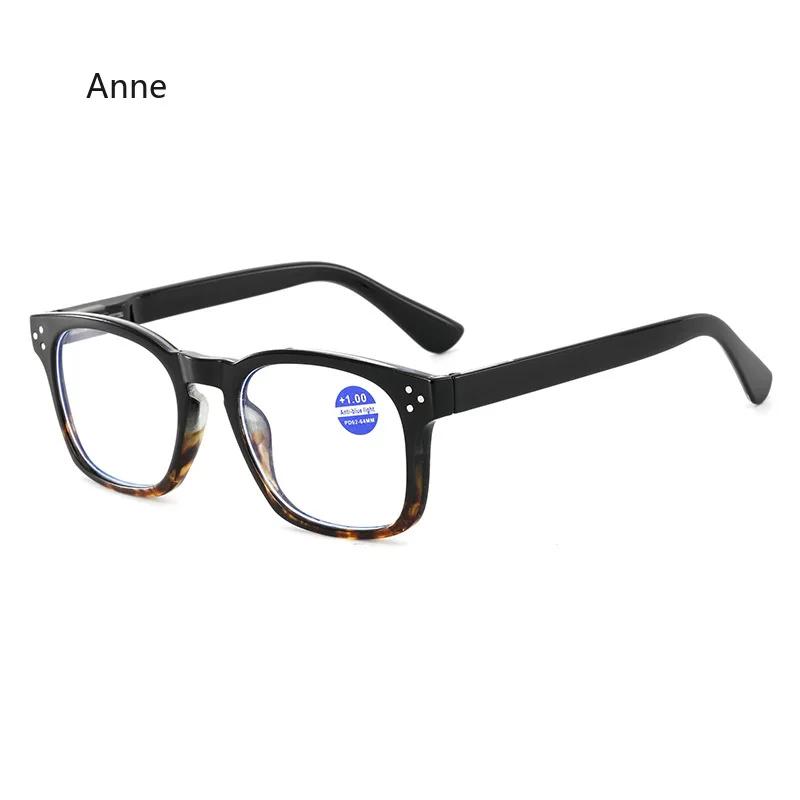 Ретро очки для чтения Женские Мужские Ультралегкие очки для пресбиопии Модные Унисекс Очки по рецепту +1.0 1.5 2.0 2.5 3.0